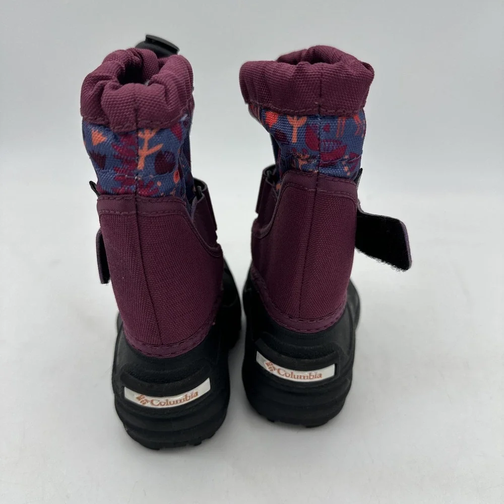 Columbia Toddler Printed Twin Tundra Waterproof Snow Boots - SZ 4